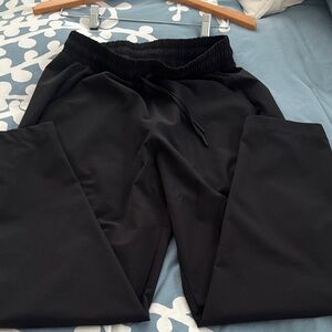 Black Drawstring Casual /work out Pants